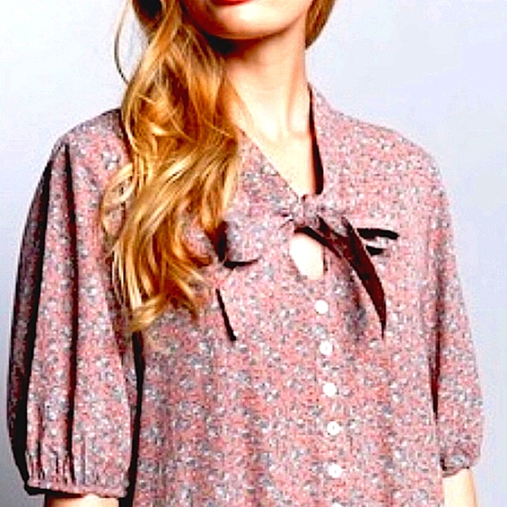 50. POL Ditzy Bean Floral MIDI Dress - Picture 3 of 15